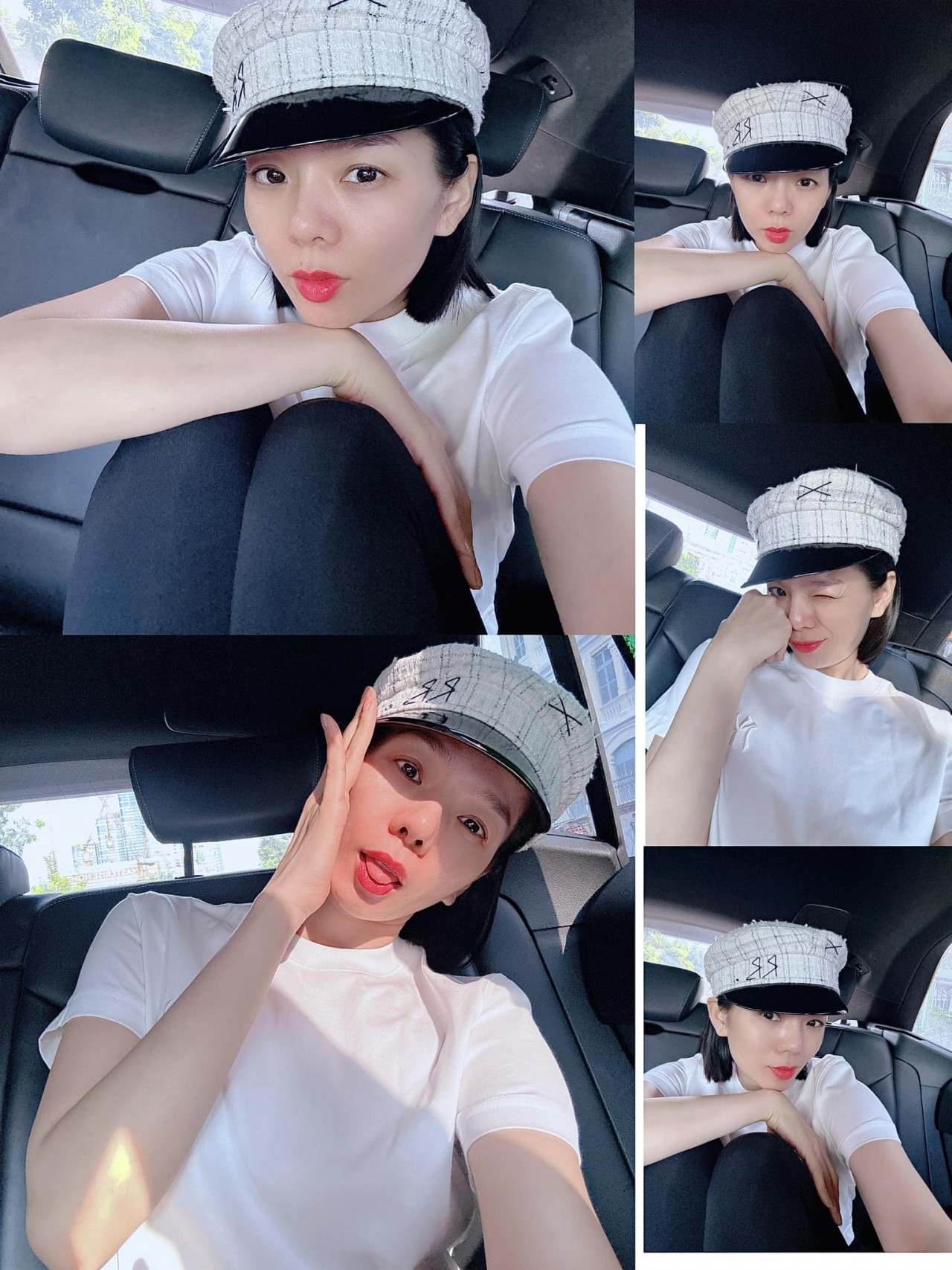 Sao Việt: Phan Minh Huyền diện áo dài, Lệ Quyên xì tin