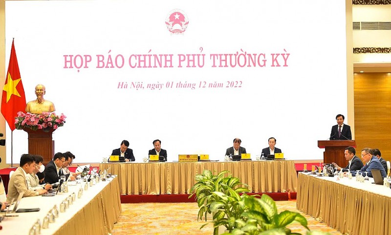 Họp báo Chính phủ thường kỳ