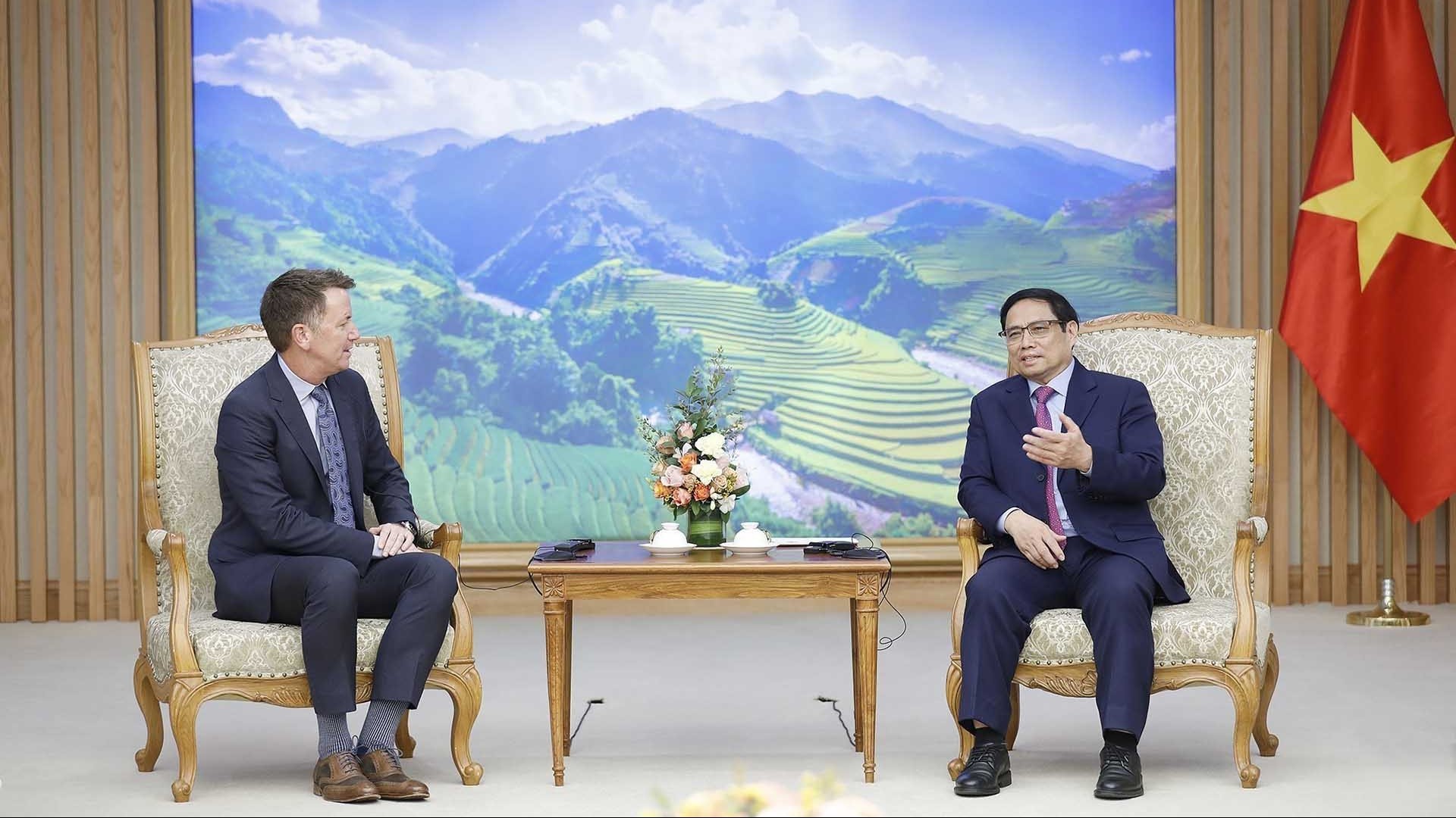 Thủ tướng Phạm Minh Chính tiếp Giám đốc điều hành Tập đoàn Nike