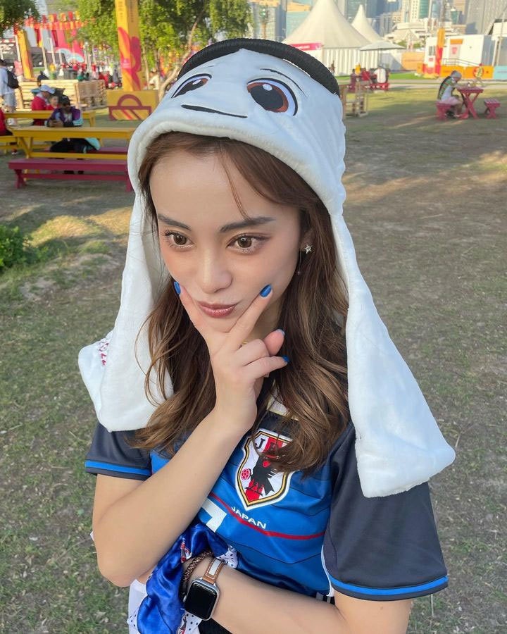 Nhan sắc 'nữ thần chiến thắng' của Nhật Bản tại World Cup 2022