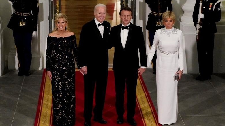 Những nhân vật xuất hiện trong tiệc chiêu đãi Tổng thống Pháp Emmanuel Macron ở Nhà Trắng