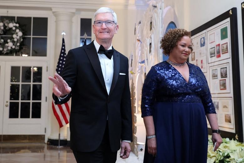 Những nhân vật xuất hiện trong tiệc chiêu đãi Tổng thống Pháp Emmanuel Macron ở Nhà Trắng