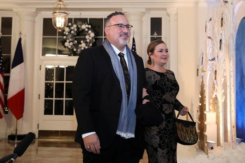 Những nhân vật xuất hiện trong tiệc chiêu đãi Tổng thống Pháp Emmanuel Macron ở Nhà Trắng