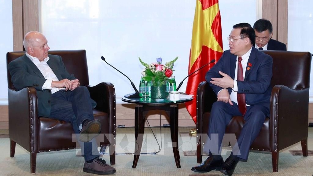 Chủ tịch Quốc hội tiếp Bộ trưởng Bộ Ngân khố bang Victoria và các tập đoàn lớn của Australia