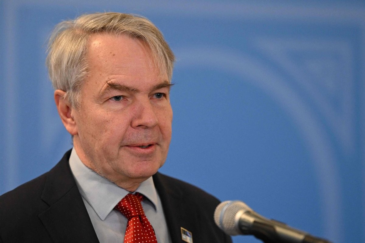 (12.04) Ngoại trưởng Phần Lan Pekka Haavisto nêu lý do Phần Lan xin gia nhập NATO. (Nguồn: AFP)