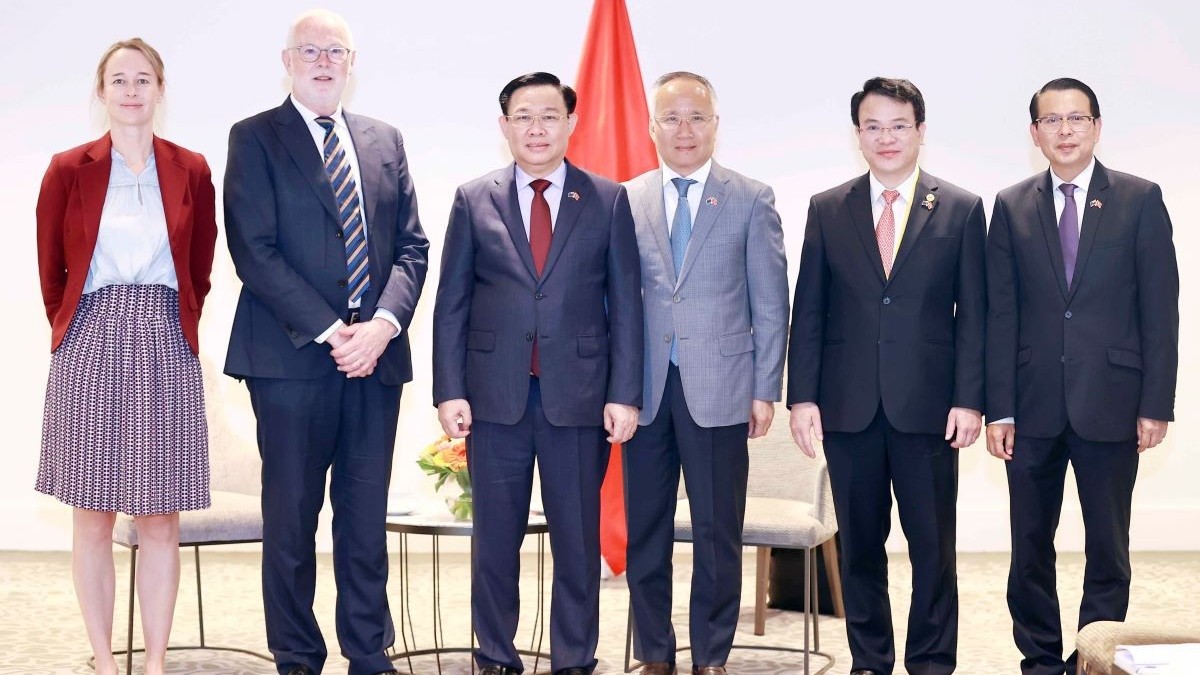 Chủ tịch Quốc hội Vương Đình Huệ tiếp một số doanh nghiệp của New Zealand