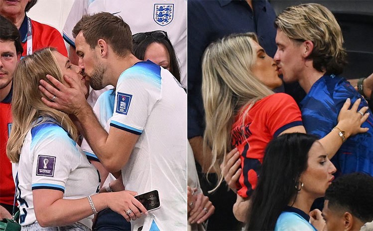 World Cup 2022: Hội bạn gái, vợ cầu thủ đội tuyển Anh trên khán đài cổ vũ Tam sự thi đấu World Cup 2022: Hội bạn gái, vợ cầu thủ đội tuyển Anh trên khán đài cổ vũ Tam sự thi đấu