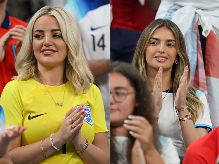 World Cup 2022: Hội bạn gái, vợ cầu thủ đội tuyển Anh trên khán đài cổ vũ Tam sự thi đấu World Cup 2022: Hội bạn gái, vợ cầu thủ đội tuyển Anh trên khán đài cổ vũ Tam sự thi đấu