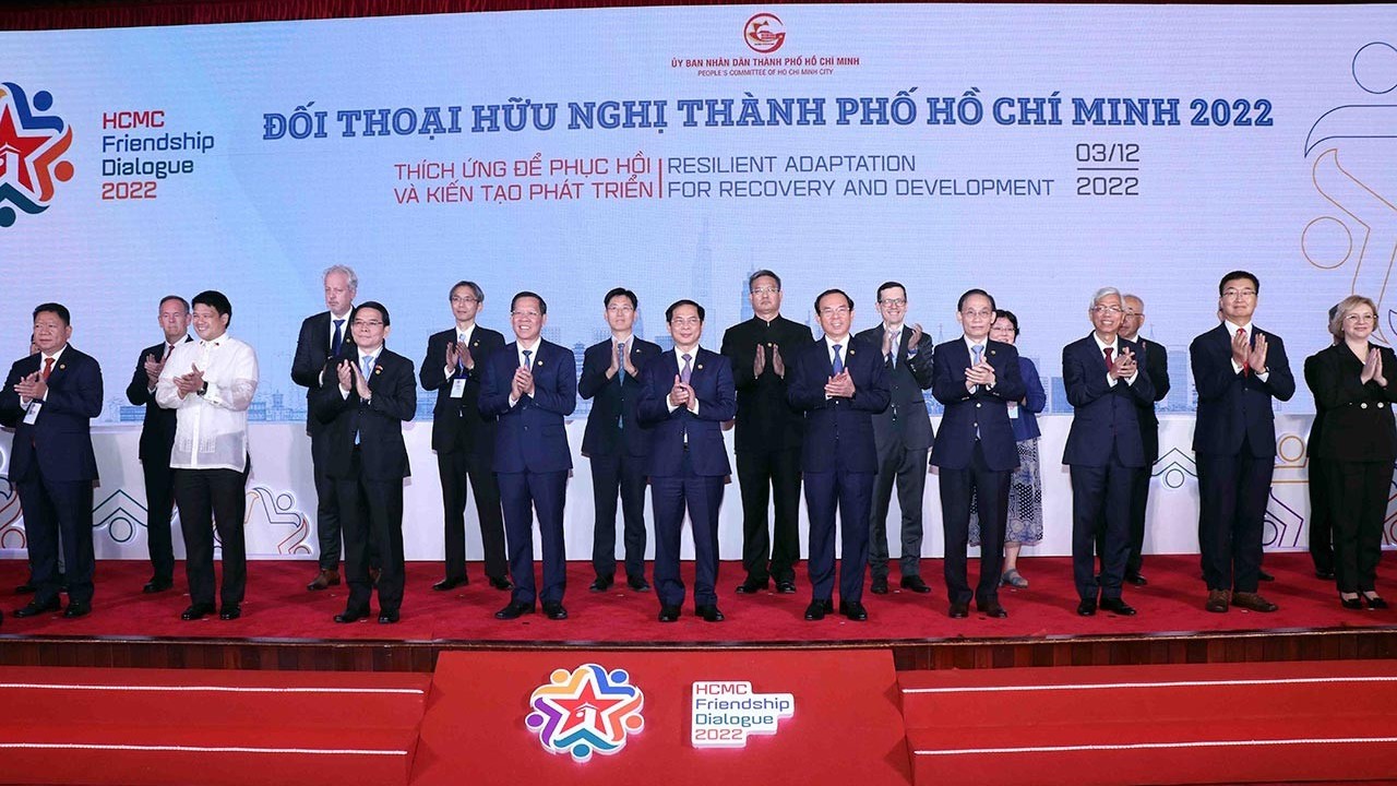 Đối thoại hữu nghị TP Hồ Chí Minh năm 2022: Giai đoạn phát triển mới của đối ngoại Thành phố
