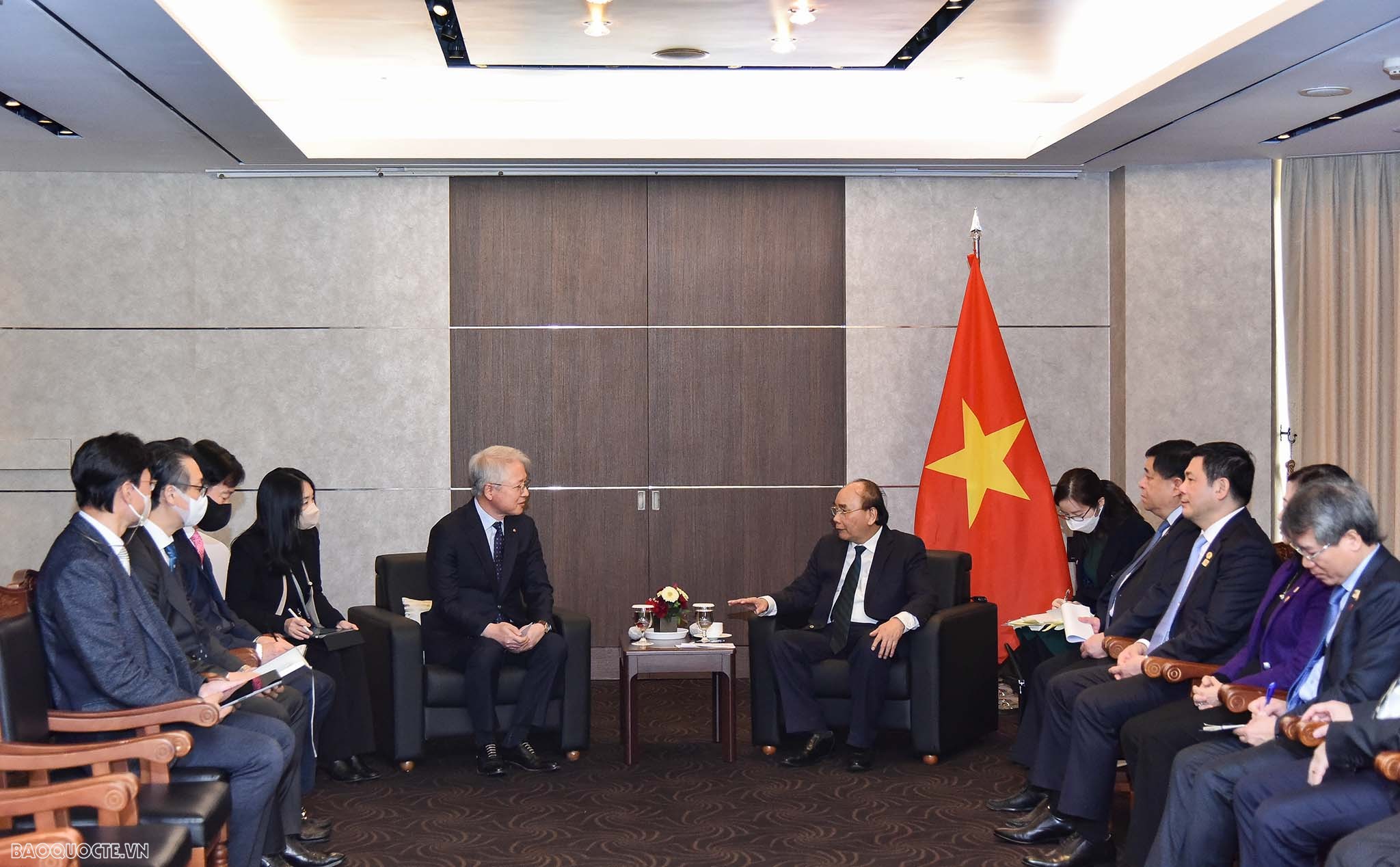 Nhiều tập đoàn lớn của Hàn Quốc cam kết đầu tư tại Việt Nam