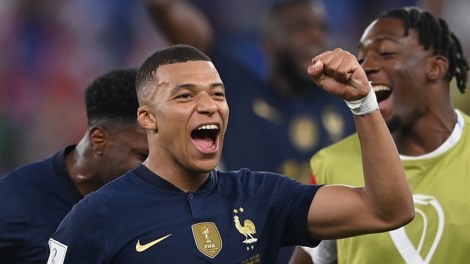 Kylian Mpabbe tạm dẫn đầu nhóm ghi nhiều bàn thắng nhất World Cup 2022