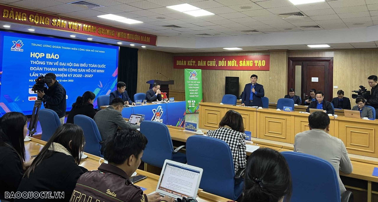 Họp báo thông tin về Đại hội đại biểu toàn quốc Đoàn TNCS Hồ Chí Minh lần thứ XII