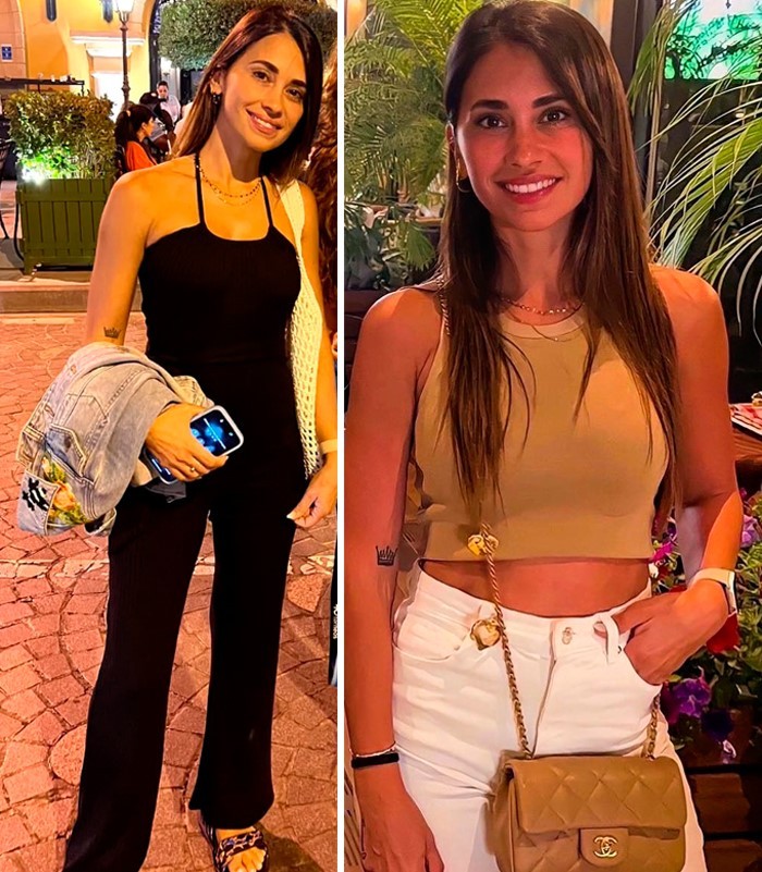 Ngắm gu thời trang của vợ Messi tại World Cup 2022 Ngắm gu thời trang của vợ Messi tại World Cup 2022