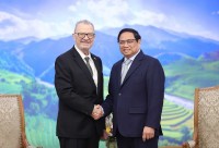 Thủ tướng Phạm Minh Chính tiếp đoàn Hội đồng kinh doanh Hoa Kỳ-ASEAN và các doanh nghiệp Hoa Kỳ