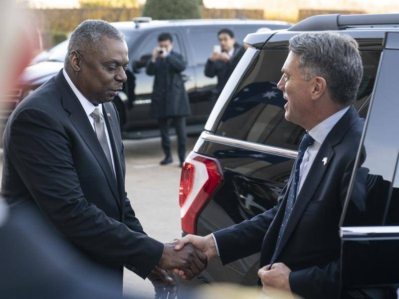 Mỹ, Australia cam kết chống lại "các hoạt động quân sự gây mất ổn định" của Trung Quốc Mỹ, Australia cam kết chống lại "các hoạt động quân sự gây mất ổn định" của Trung Quốc