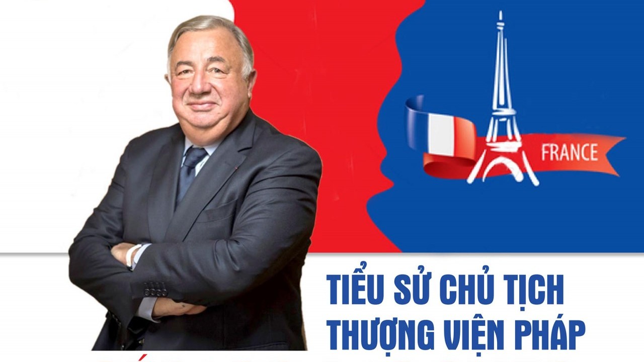 Tiểu sử Chủ tịch Thượng viện Pháp Gérard Larcher