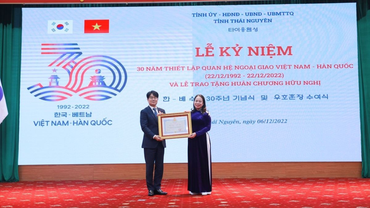 Thái Nguyên là một trong những 'cứ điểm sản xuất' của tập đoàn Hàn Quốc