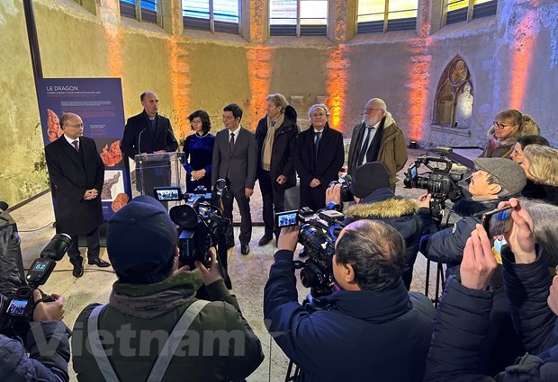 Không gian của di sản Hoàng thành Thăng Long-Hà Nội tại Pháp