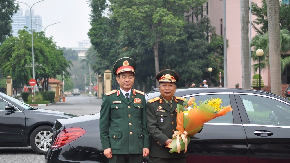 Phó Thủ tướng, Bộ trưởng Quốc phòng Lào thăm chính thức Việt Nam