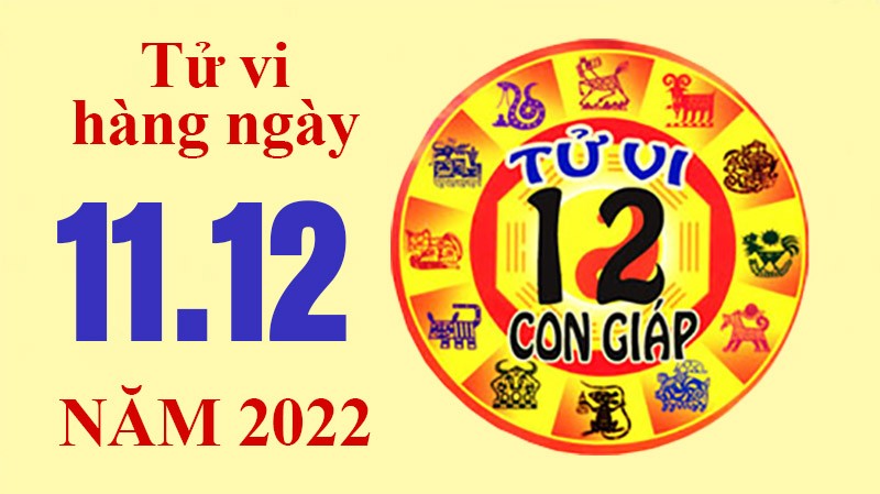 Tử vi hôm nay, xem tử vi 12 con giáp ngày 11/12/2022: Tử vi hôm nay, xem tử vi 12 con giáp ngày 11/12/2022: