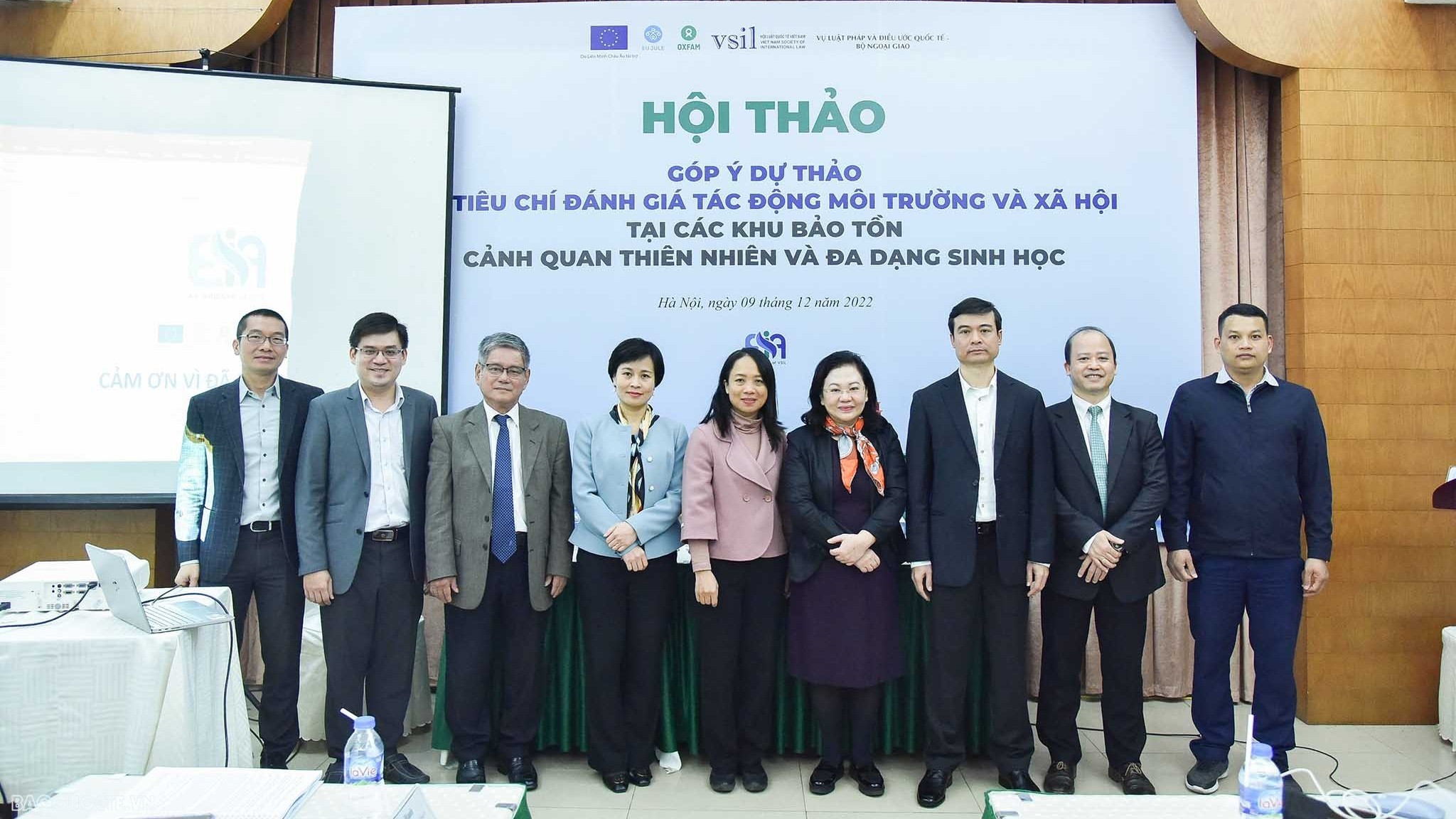 Tiêu chí pháp luật của Việt Nam và Điều ước tế trong đánh giá tác động môi trường-xã hội