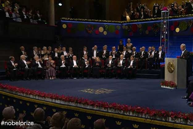 Lễ trao giải Nobel 2022 trực tiếp: Sang trọng và hào nhoáng