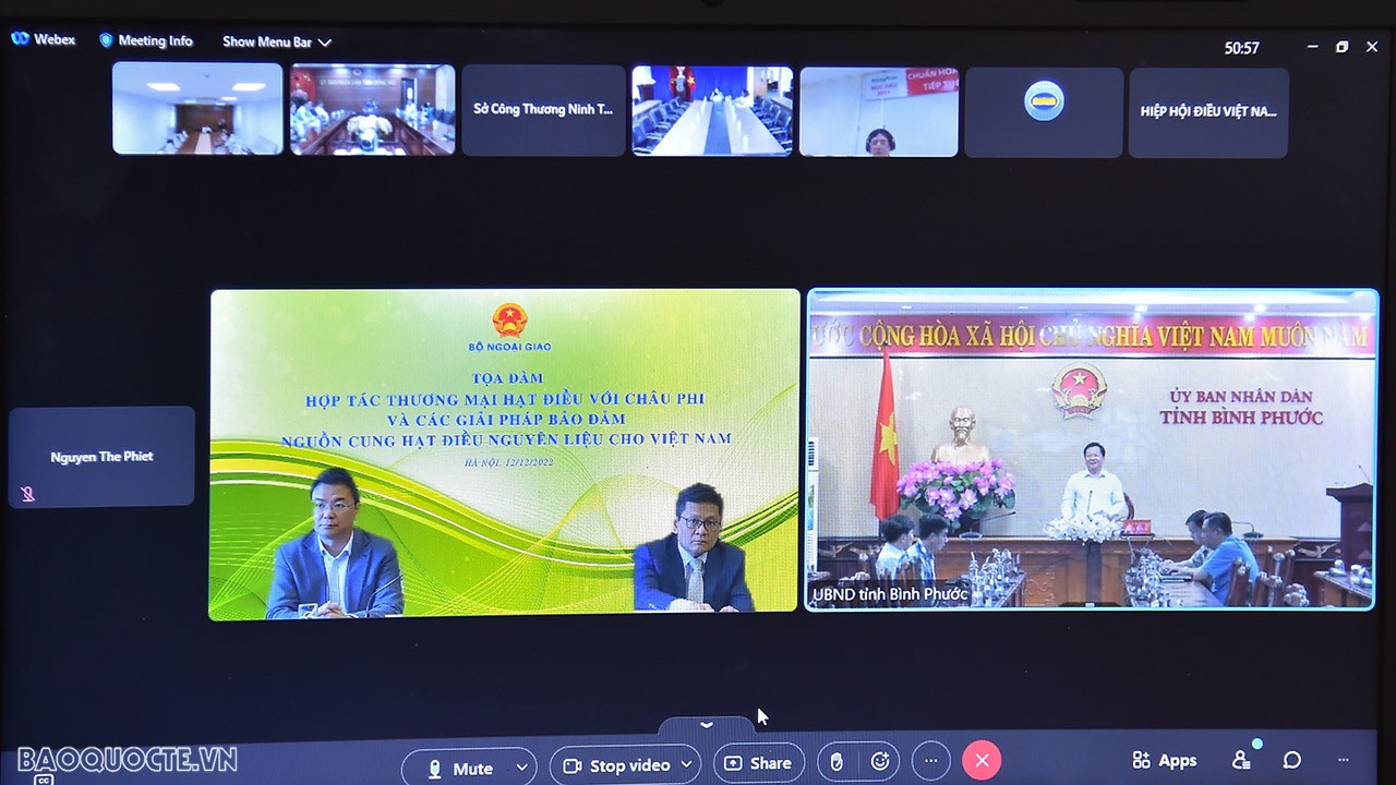 Hợp tác thương mại hạt điều với châu Phi và các giải pháp bảo đảm nguồn cung hạt điều nguyên liệu cho Việt Nam Hợp tác thương mại hạt điều với châu Phi và các giải pháp bảo đảm nguồn cung hạt điều nguyên liệu cho Việt Nam