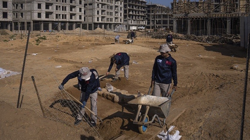 Phát hiện 63 ngôi mộ tại Dải Gaza từ thời La Mã cổ đại