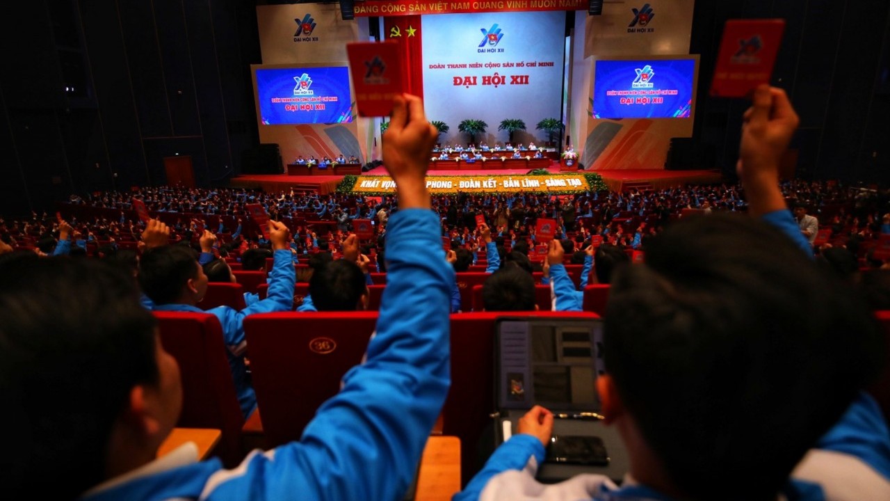 Những hình ảnh đầu tiên trong Phiên khai mạc Đại hội Đoàn toàn quốc lần thứ XII