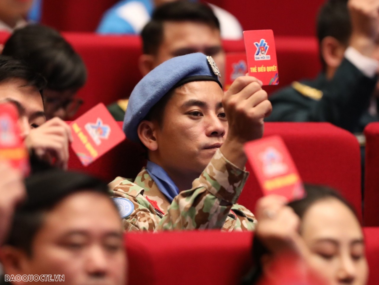 Những hình ảnh đầu tiên trong Phiên khai mạc Đại hội Đoàn toàn quốc lần thứ XII