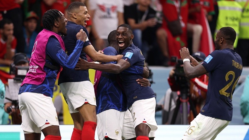 Vào chung kết World Cup 2022, đội tuyển Pháp lập kỳ tích