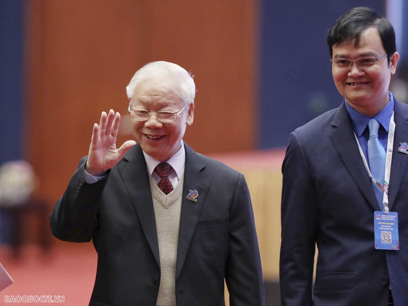 Tổng Bí thư Nguyễn Phú Trọng tham dự phiên trọng thể Đại hội Đoàn toàn quốc XII Tổng Bí thư Nguyễn Phú Trọng tham dự phiên trọng thể Đại hội Đoàn toàn quốc XII