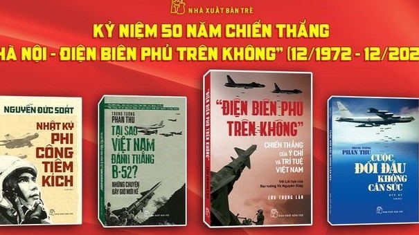 Bộ sách hấp dẫn về chiến thắng 'Hà Nội – Điện Biên Phủ trên không'