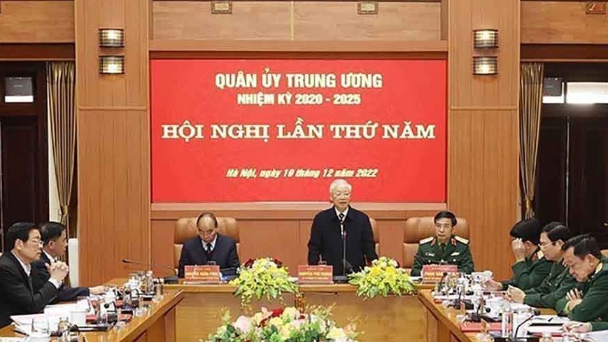 Tổng Bí thư Nguyễn Phú Trọng chủ trì Hội nghị Quân ủy Trung ương