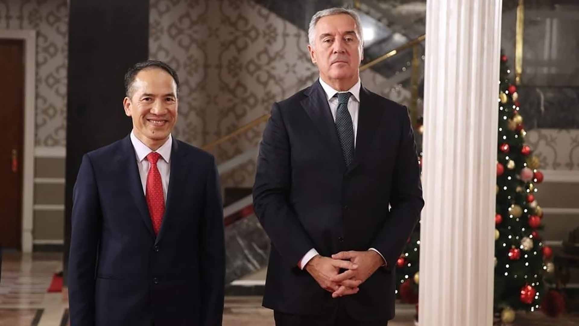 Đại sứ Đỗ Đức Thành trình Thư ủy nhiệm lên Tổng thống Montenegro
