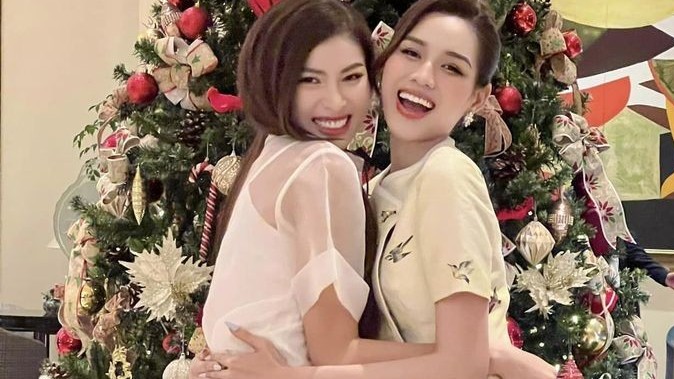 Sao Việt: Hoa hậu Đỗ Thị Hà đọ sắc cùng Á hậu Ngọc Thảo, Thanh Hằng lên đồ sang chảnh