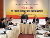 'Sửa đổi Luật Giao dịch điện tử là rất cần thiết để đáp ứng yêu cầu cuộc sống'