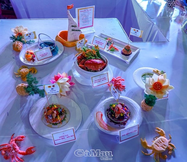 Xác lập kỷ lục Việt Nam về chế biến cua Cà Mau