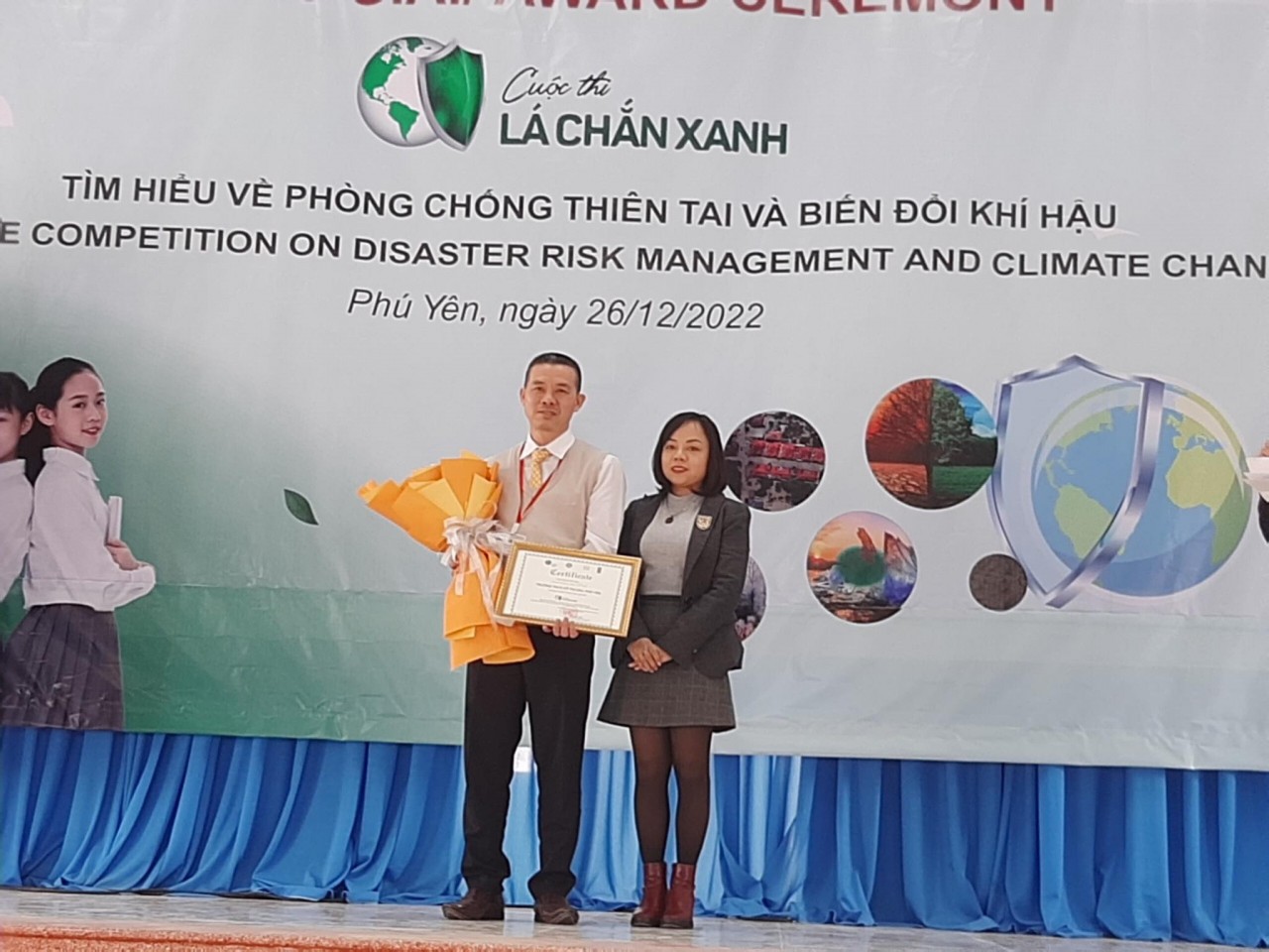 Trang bị kiến thức về biến đổi khí hậu cho học sinh trung học cơ sở thông qua cuộc thi 'Lá chắn xanh'