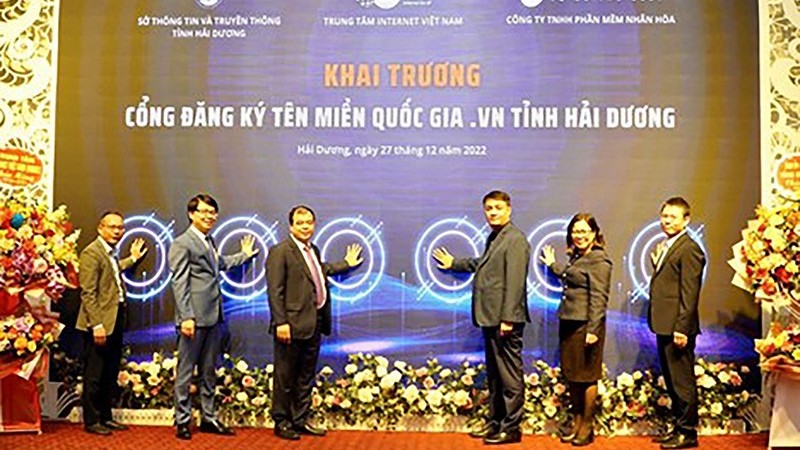 Hải Dương khai trương cổng đăng ký tên miền '.vn', tăng tốc chuyển đổi số và ứng dụng công nghệ thông tin