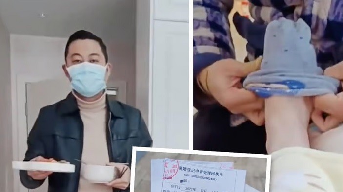 Trung Quốc: Quyết định rút đơn ly hôn khi người vợ được chồng tận tình chăm sóc lúc mắc Covid-19