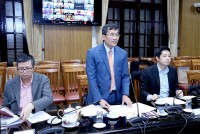 Họp giao ban giữa Ban chỉ đạo Ngoại giao kinh tế với các Cơ quan đại diện Việt Nam ở nước ngoài và các hiệp hội, doanh nghiệp dệt may, da giày