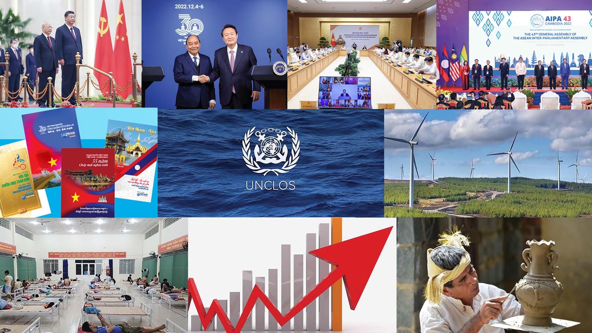 10 dấu ấn đối ngoại nổi bật năm 2022