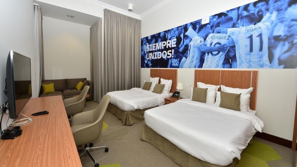 Phòng ngủ của Messi tại Đại học Qatar đã được biến thành bảo tàng