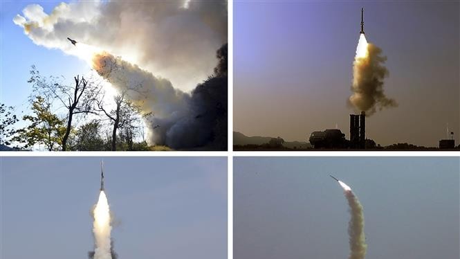 Hàn-Mỹ-Nhật điện đàm sau vụ phóng tên lửa đạn đạo của Triều Tiên, nhất trí tăng liên lạc với Trung Quốc