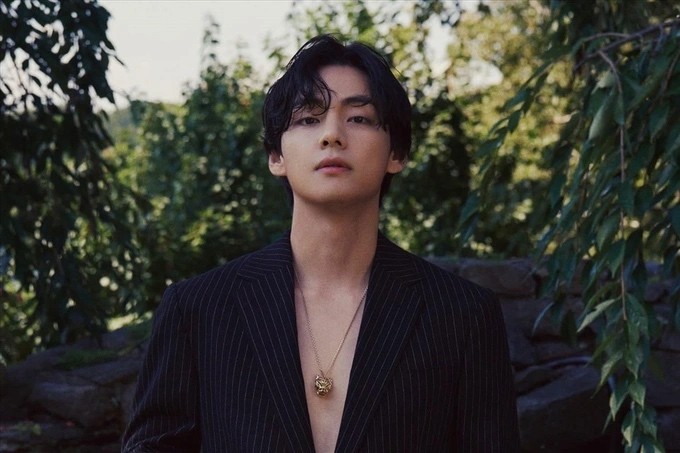 V (BTS) năm nay bị tụt hạng. (Nguồn: Vogue) V (BTS) năm nay bị tụt hạng. (Nguồn: Vogue)