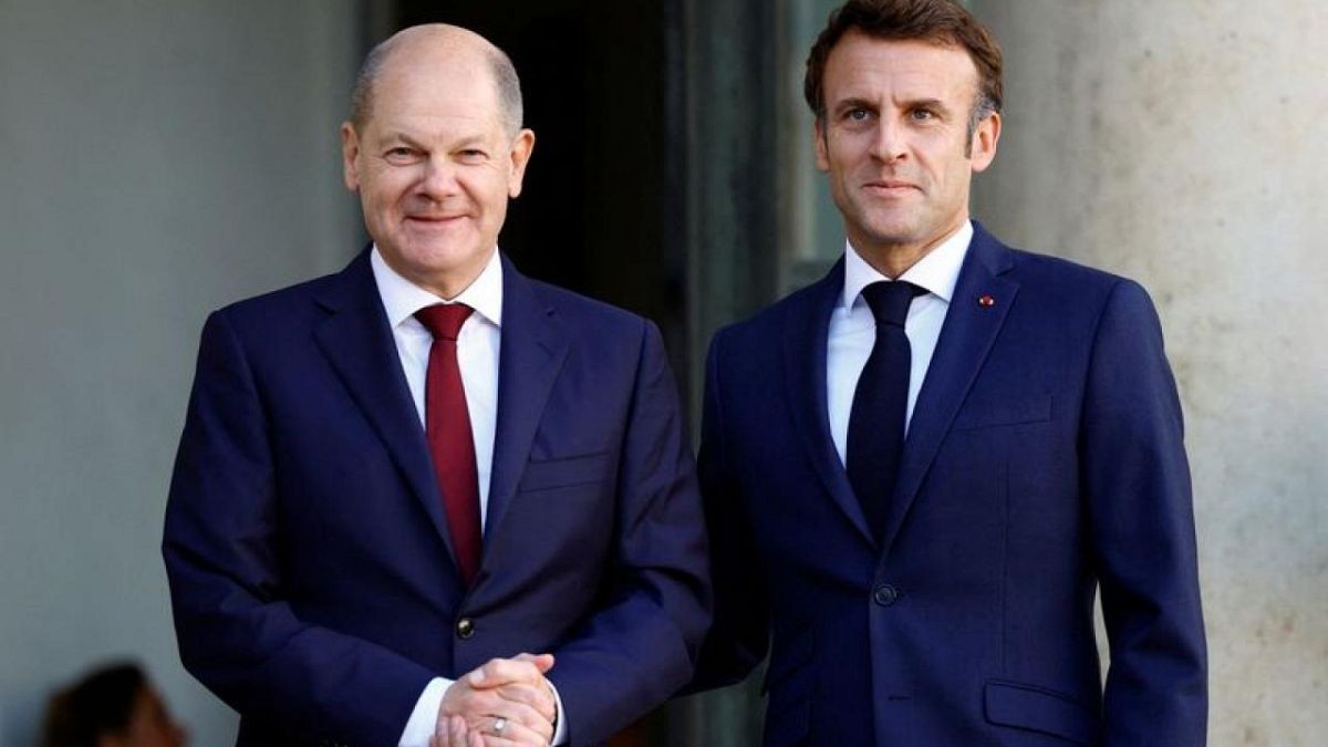 Thủ tướng Đức Olaf Scholz và Tổng thống Pháp Emmanuel Macron sẽ thăm Brazil đầu năm 2023. (Nguồn: Reuters)