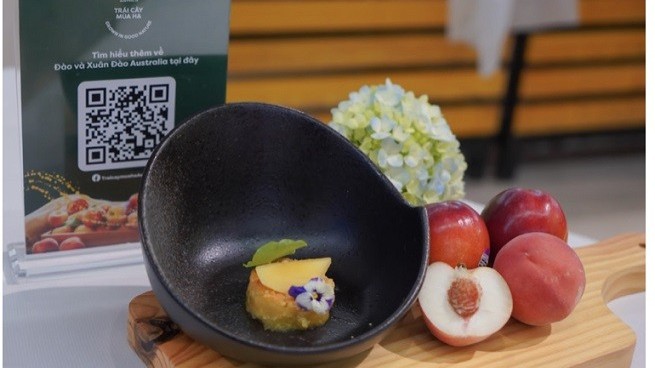 Đào và xuân đào Australia đã có mặt tại thị trường Việt Nam