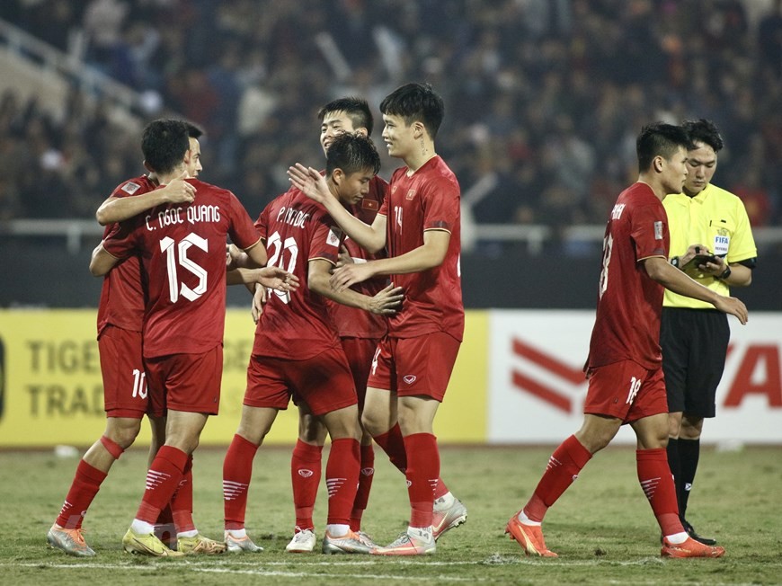 Bất bại vòng bảng AFF Cup 2022, đội tuyển Việt Nam tăng một bậc trên bảng xếp hạng FIFA