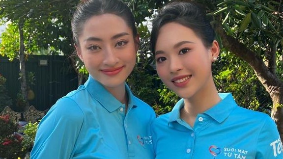 Sao Việt: Hoa hậu Lương Thùy Linh đọ dáng cùng Trịnh Thùy Linh, Phương Nga thần thái sang chảnh, Khả Ngân cuốn hút